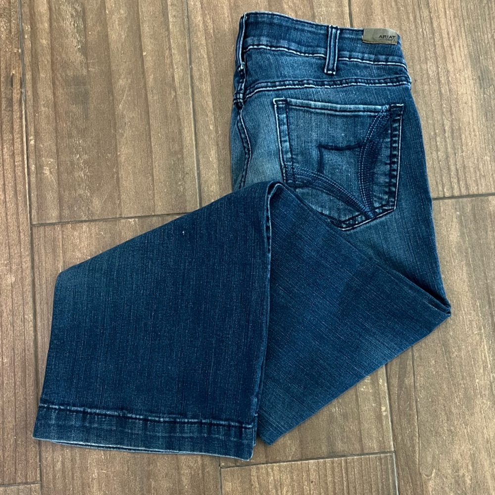 Ariat denim trouser jeans (have been patched)